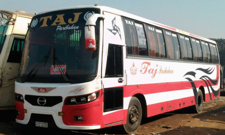 তাজ পরিবহনের সকল কাউন্টার নাম্বার, ঠিকানা ও টিকিটের মূল্য