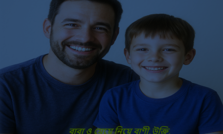 বাবা ও মেয়ে নিয়ে বাণী,উক্তি, স্টাটাস ও কবিতা