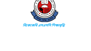 বিকেকেবি এসএসসি শিক্ষাবৃত্তি