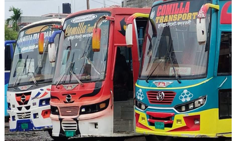 কুমিল্লা ট্রান্সপোর্ট বাস কাউন্টার নাম্বার ও ঠিকানা